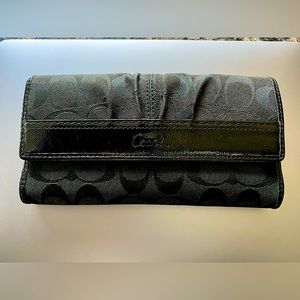Black Coach Wallet
